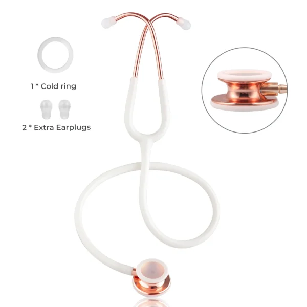 Portable Professional Double Sided Stethoscope Cardiology Stethoscope Medical Equipment Nurse Doctor Stethoscope Equipo Medico