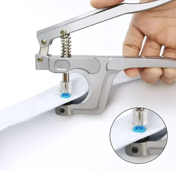 U Shape Fastener Snap Pliers Buttons Kit T5 Plastic Resin Snap Button Press Stud Cloth Button Press Machine DIY Sewing Tool